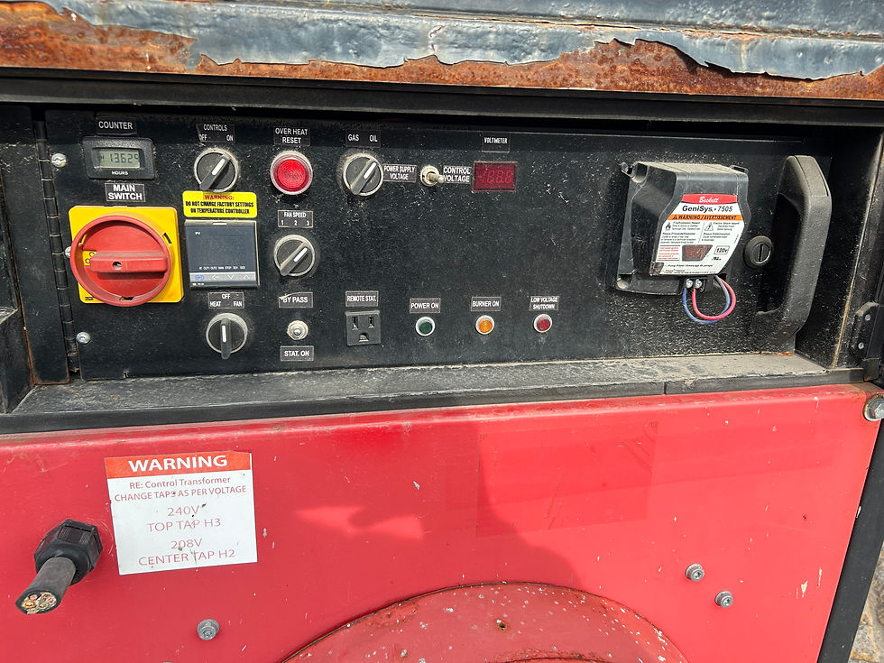 Miniature : UNITÉ DE CHAUFFAGE ECOBLAZE BLAZE 700D DIESEL INDIRECT FIRED HEATER