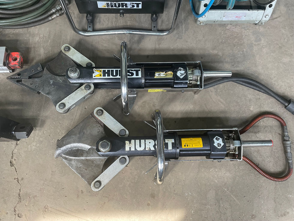 Miniature : HURST Rescue Jaws Of Life hydraulic Extraction tools Pince de désincarcération