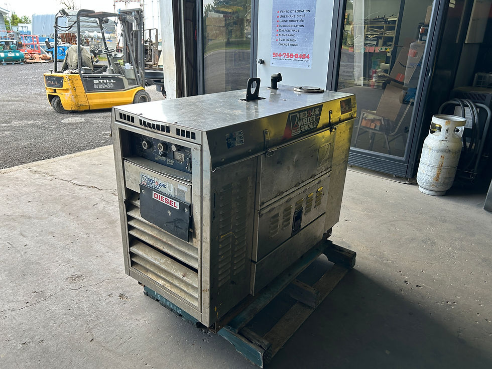 Thumbnail: Red-D-Arc D300K 3+10 Diesel Welder 10KW Generator