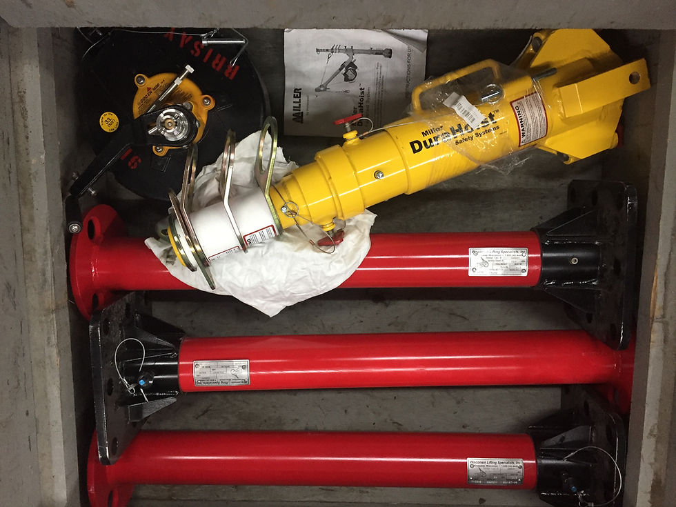 Miniature : Protection Anti-Chute Honeywell Miller Dura Hoist Safety System DP-AP-1