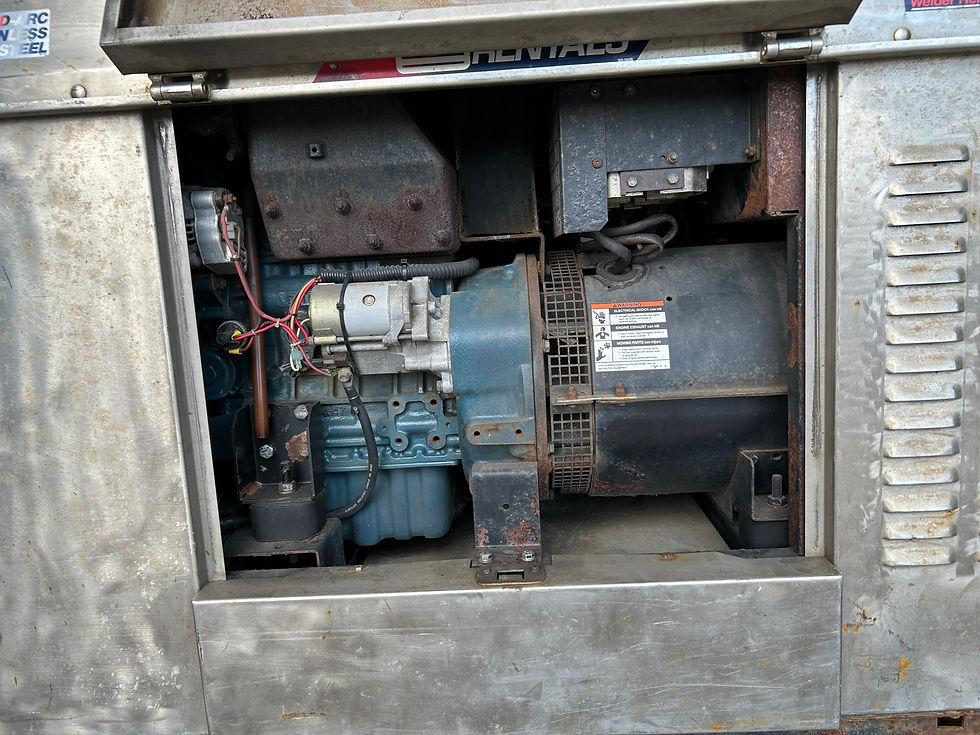 Thumbnail: Red-D-Arc D300K 3+10 Diesel Welder 10KW Generator