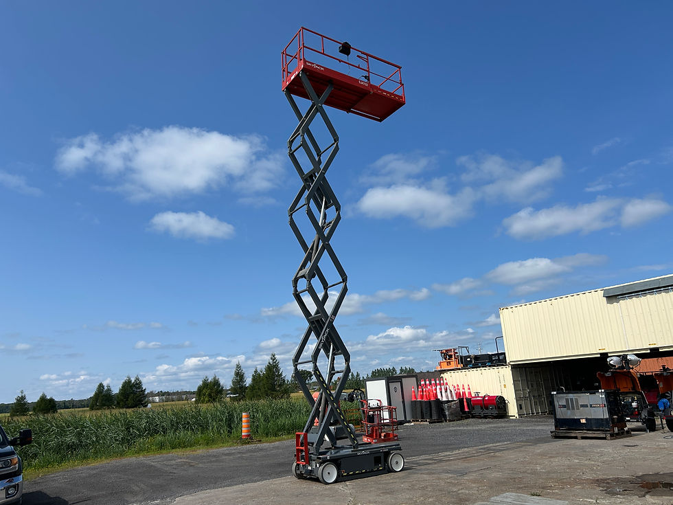 Miniature : 2020 Nacelle Skyjack SJ4732 Plateforme Élévatrice Scissor Lift Plafolift