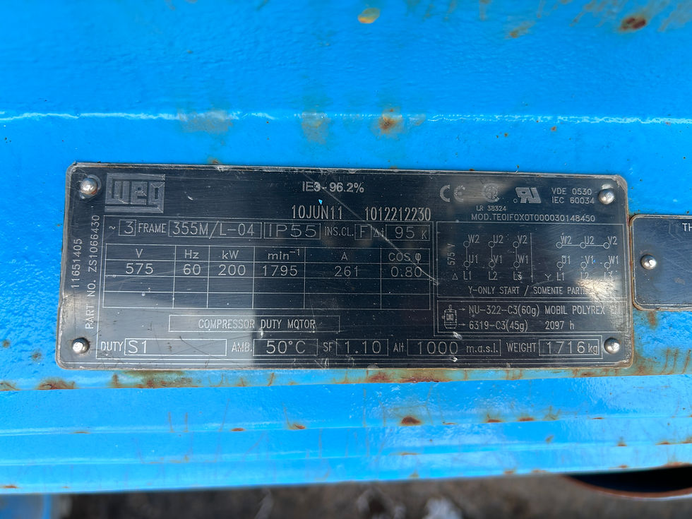 Thumbnail: Gardner Denver L200 Rotary Scew Air Compressor