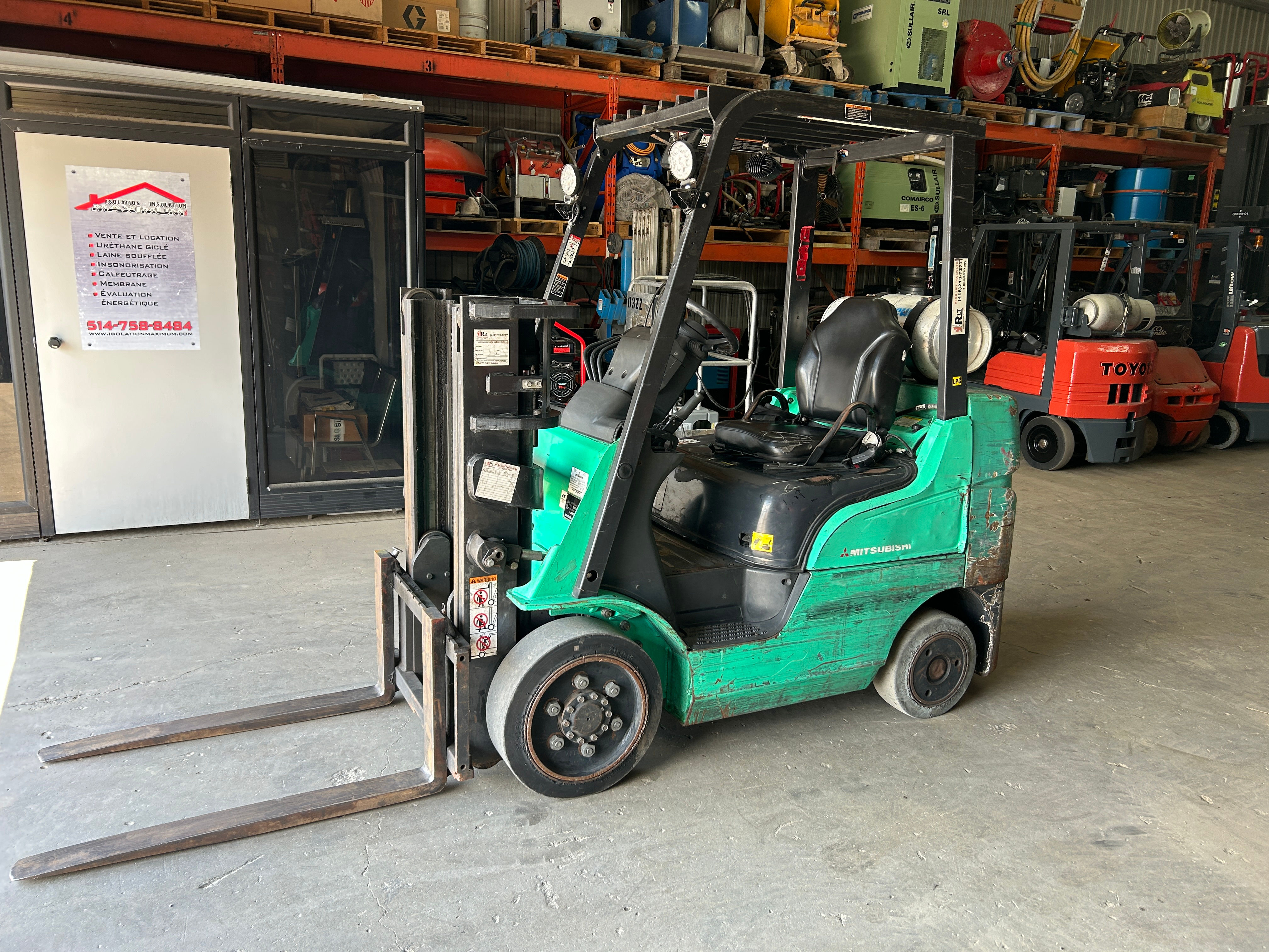 Chariot Élévateur Mitsubishi FGC25N au propane / LPG Forklift