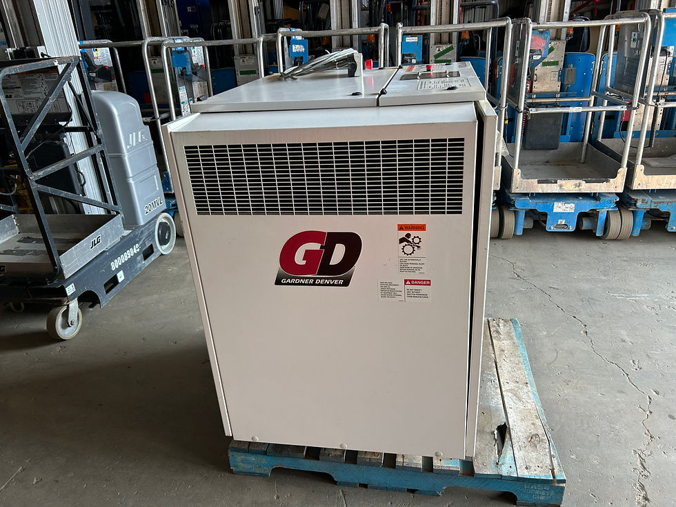 Miniature : Compresseur rotatif à vis Gardner Denver Rotary Scew Air Compressor