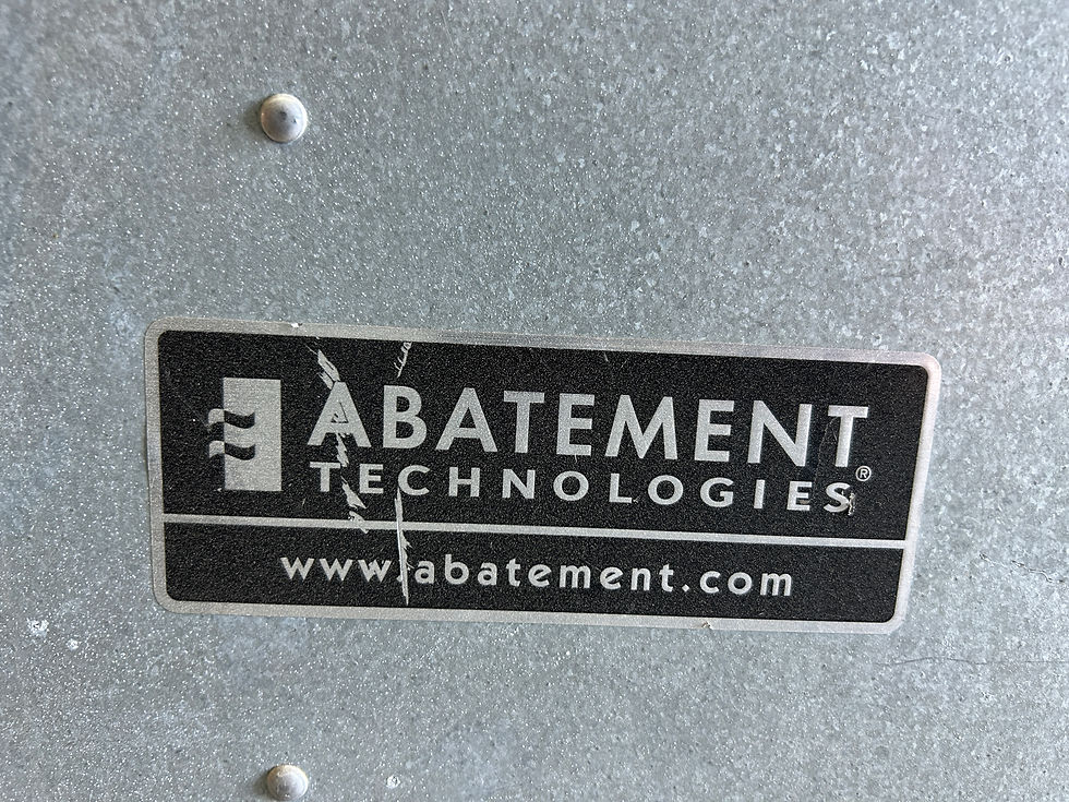 Miniature : Filtre HEPA Abatement Technologies H600V negative air scruber