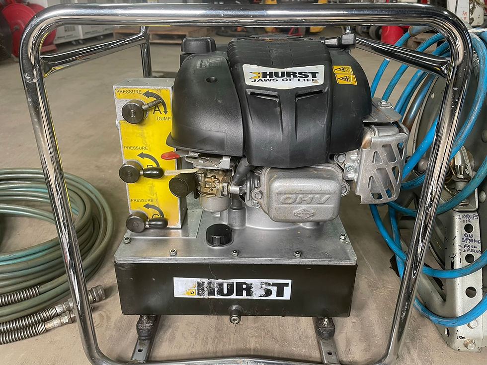 Miniature : HURST Rescue Jaws Of Life hydraulic Extraction tools Pince de désincarcération