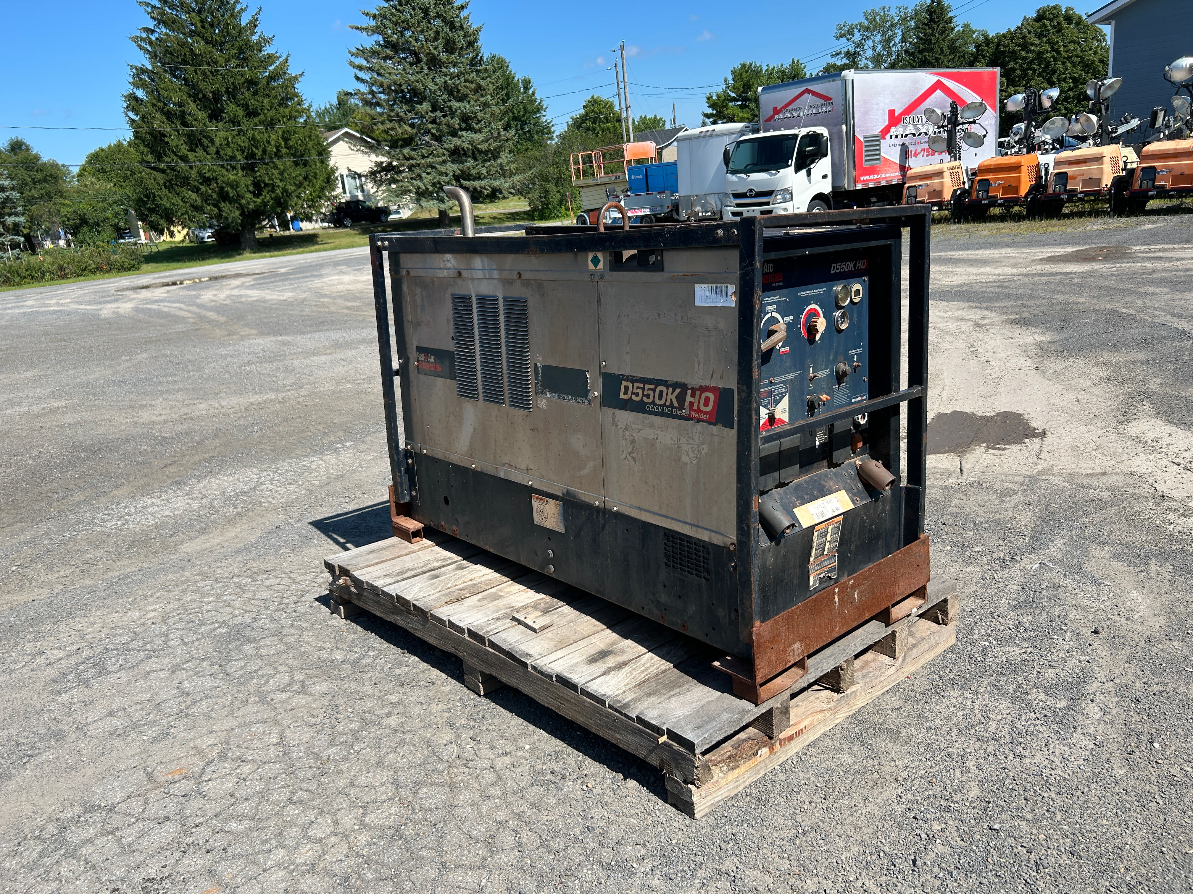 Soudeuse Génératrice 20KW Red-D-Arc D550K HO Diesel TIG / MIG Welder Generator