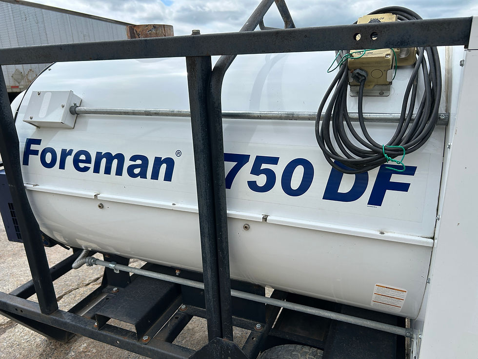 Miniature : L.B. White Foreman 750DF Chauffage au Gas ou LPG 750000btu Indirect Fired Heater