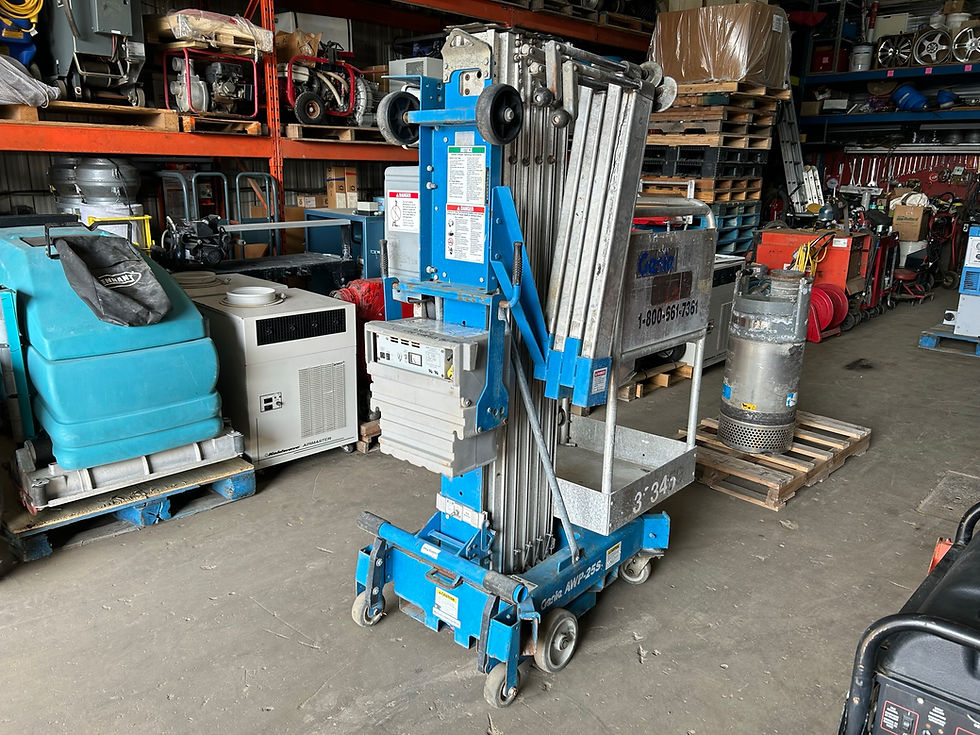 Miniature : Manlift GENIE AWP-25S Boom Lift Monte personne Nacelle Skyjack Elevateur