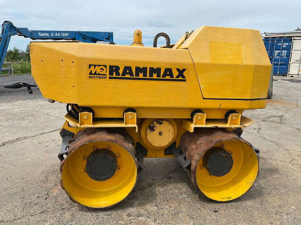 Miniature : Roulleau compacteur Multiquip RAMMAX Trench Roller Compactor