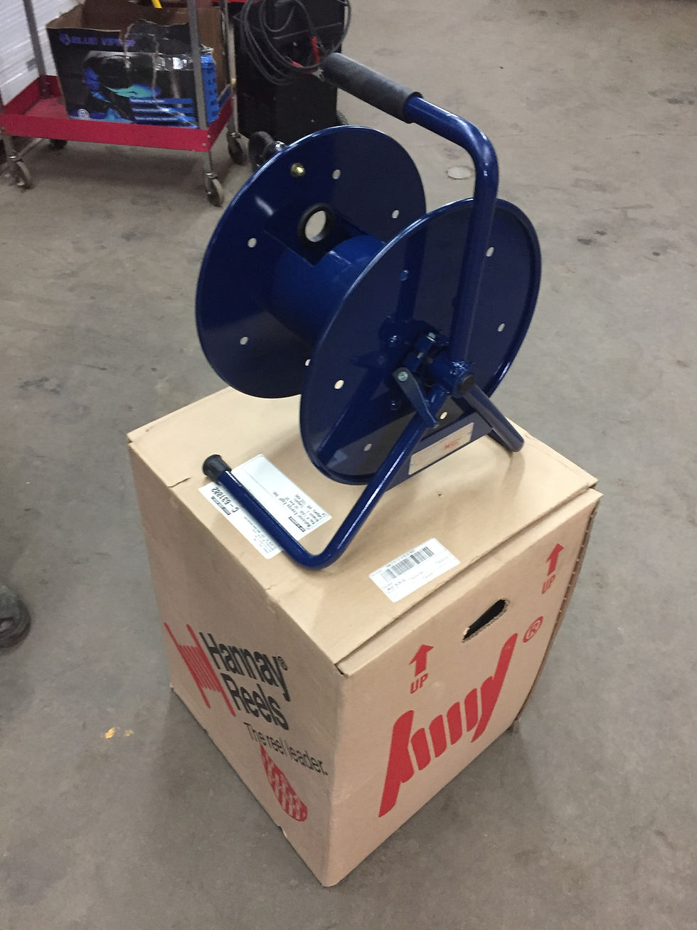 Thumbnail: Hannay Hose reel New!