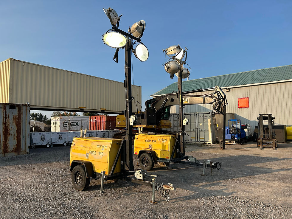 Miniature : Tower light Atlas Copco 6KW génératrice Kubota diesel generator