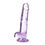 Thumbnail: Naturally Yours 7" Crystaline Dildo Amethyst