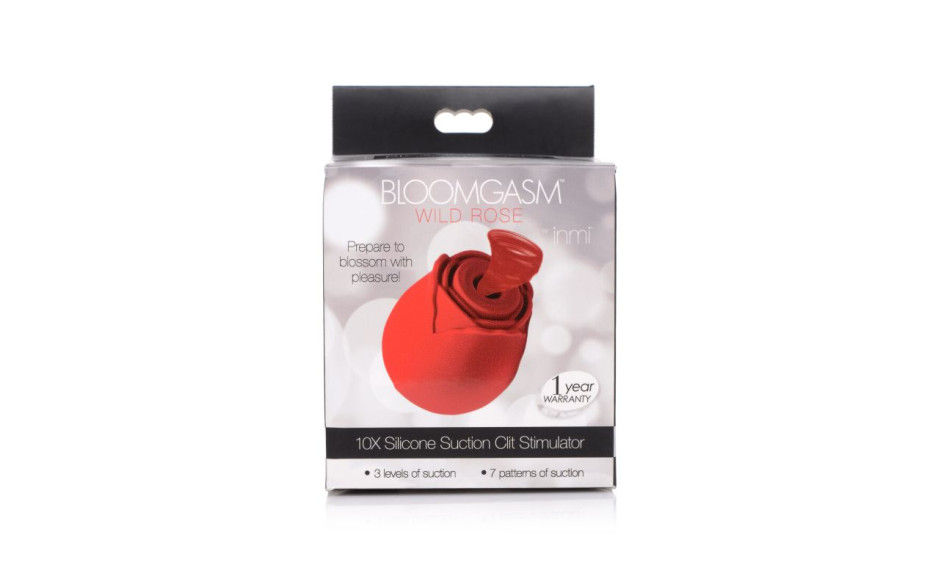 Thumbnail: 10X Wild Rose Silicone Suction Stimulator