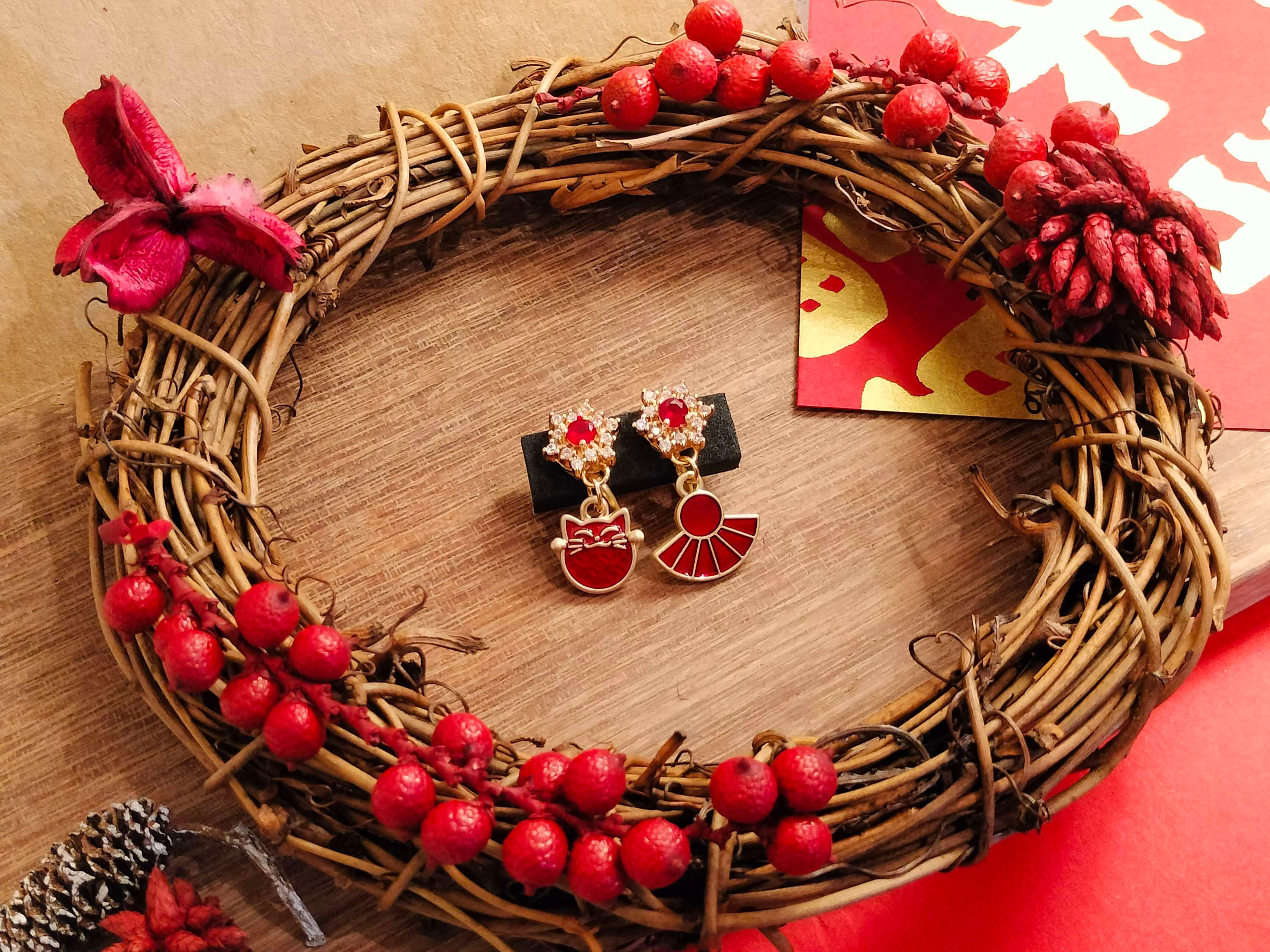 耳環 | 很喜慶貼耳款