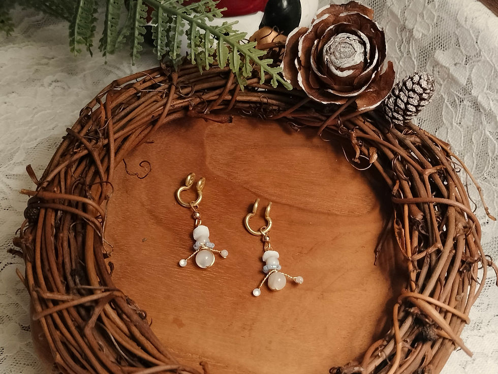 縮圖：耳環 | 雪人聖誕樹 | 2款