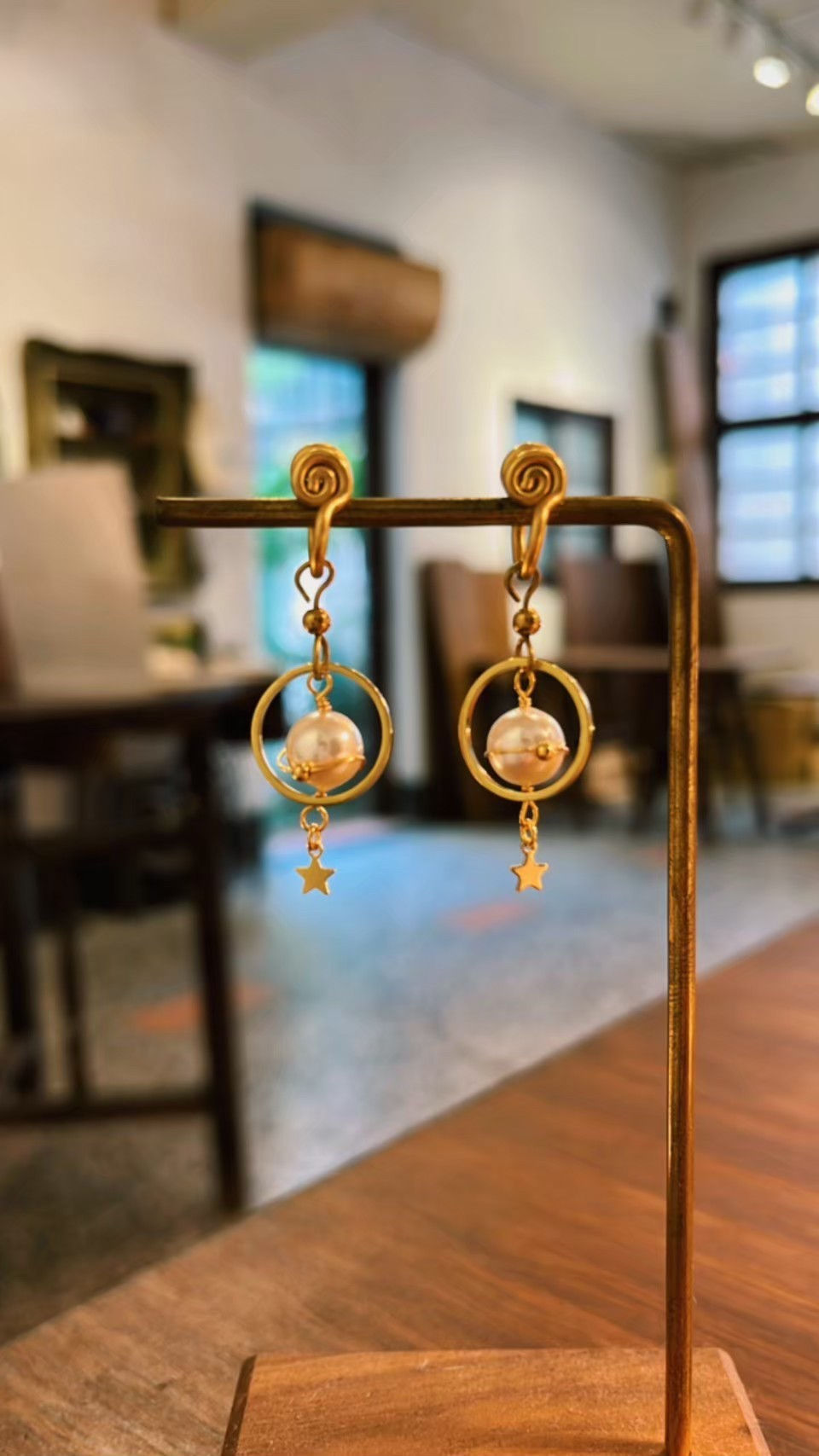 縮圖：耳環 | 星球圈圈 | 3色