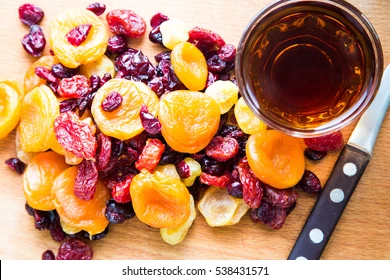 Arranged Food and Objects
