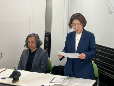 来賓挨拶（池沼常務理事）