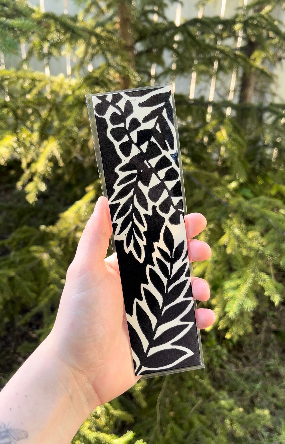 Leaves Bookmark