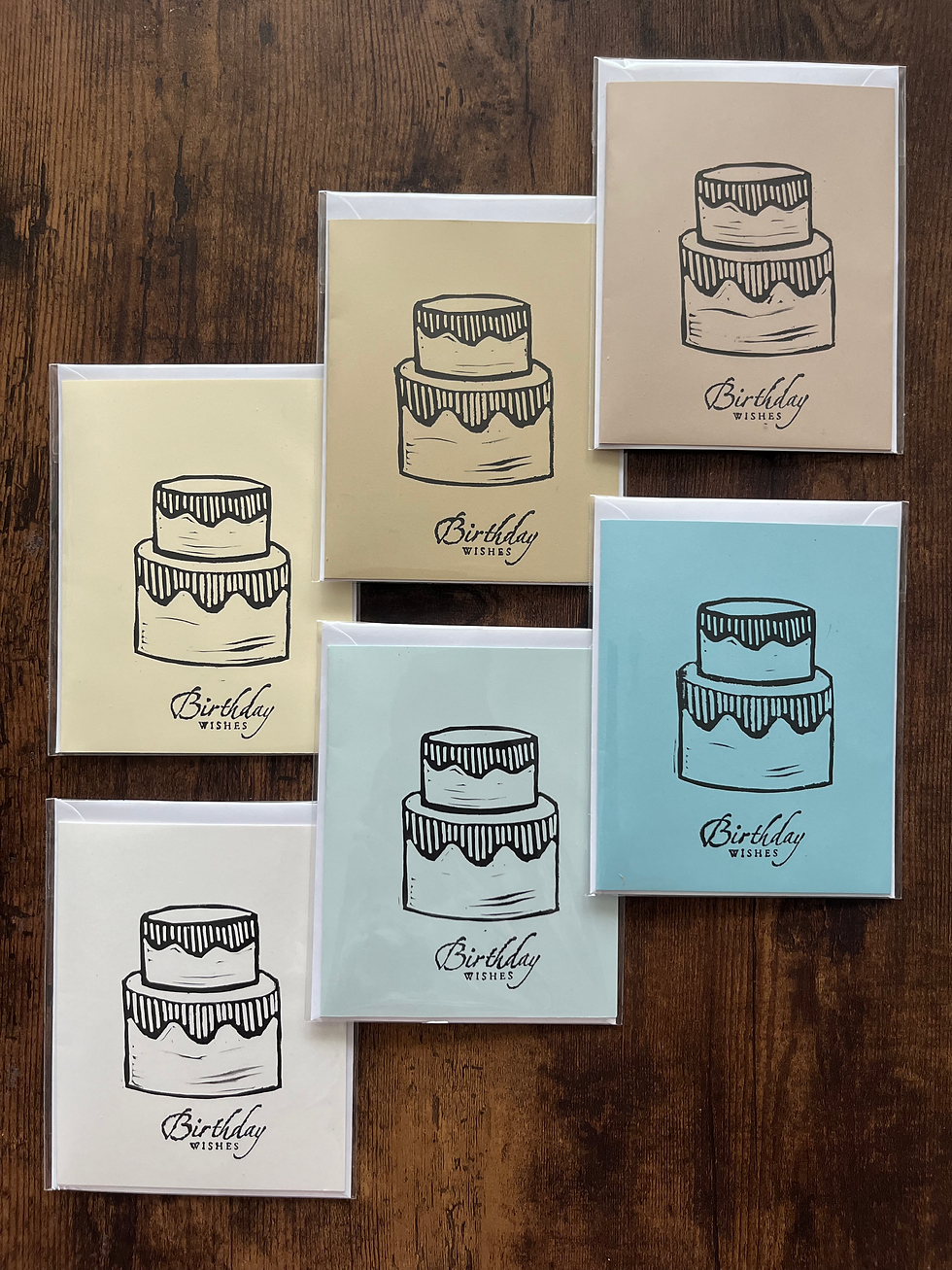  Birthday Wishes Card (Set of 6) 