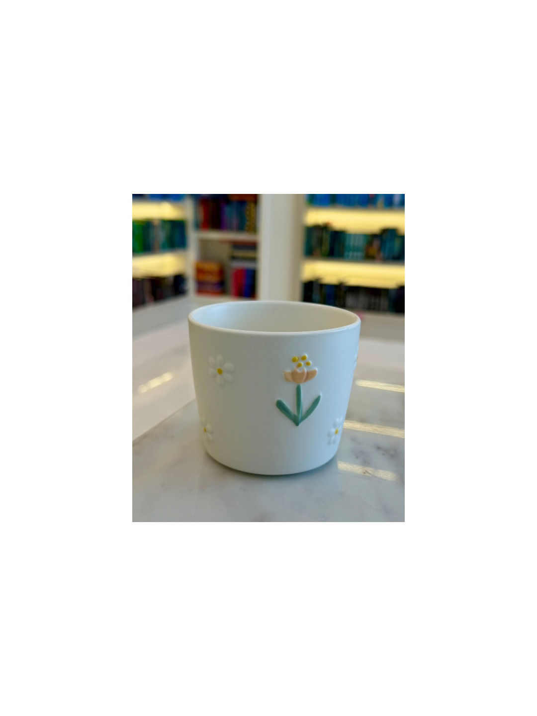 Bookish Box | Little Flower Ceramic Cup