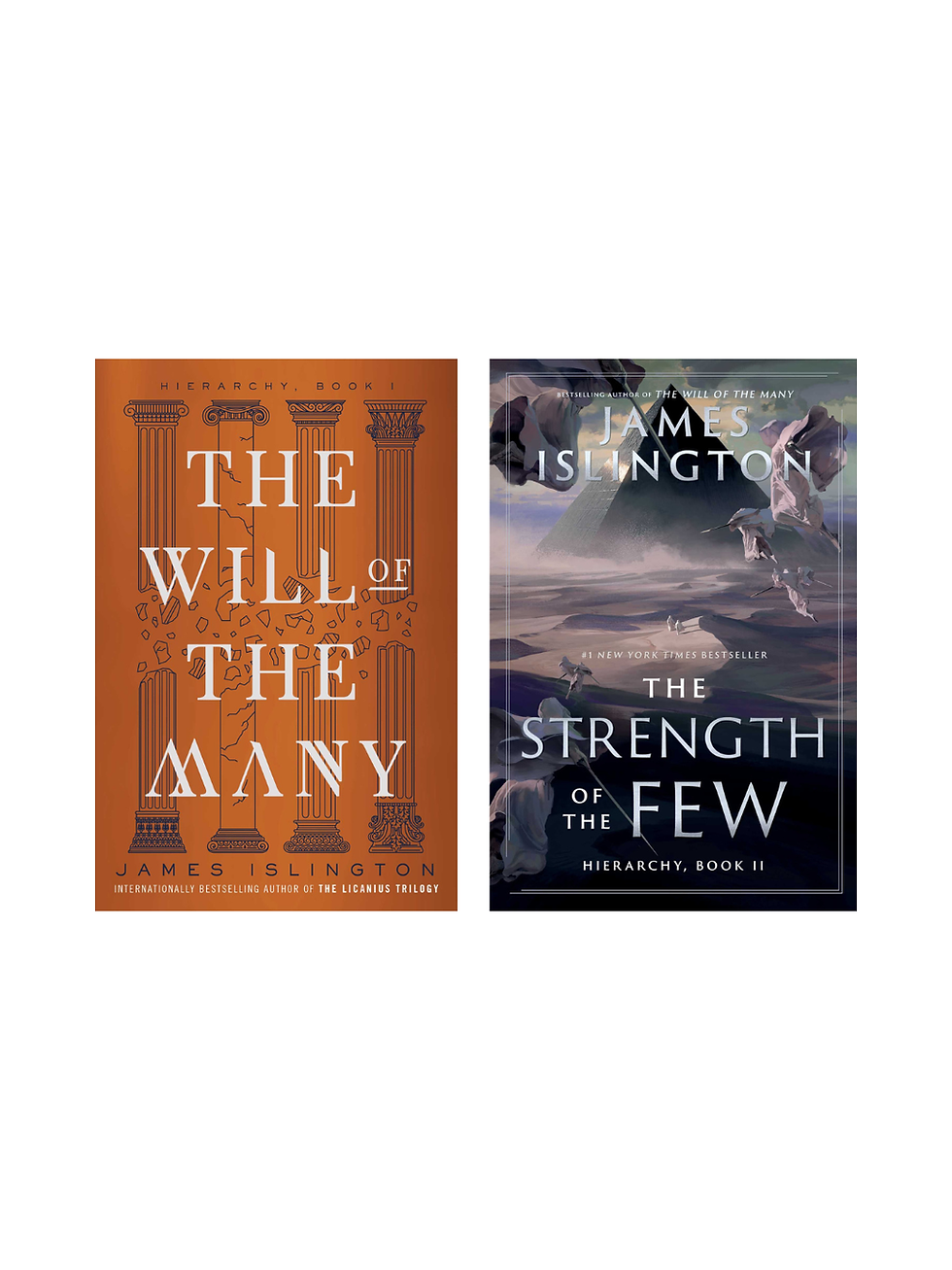 'The Will of the Many' and 'The Strength of the Few' by James Islington