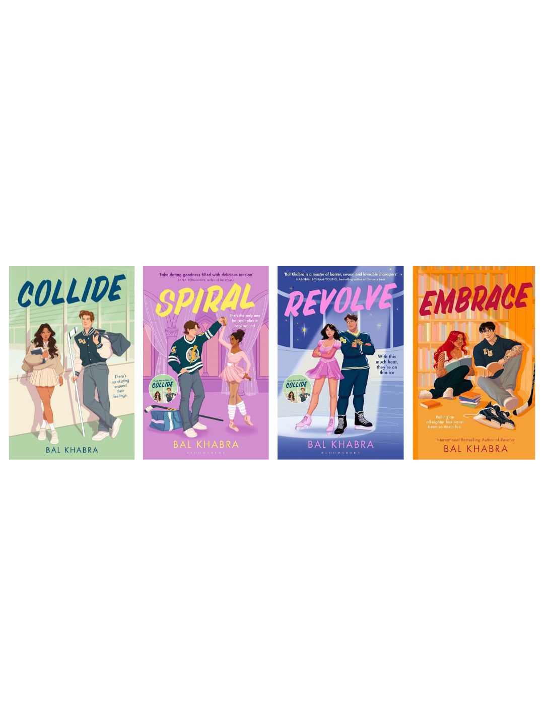 Off the Ice Series by Bal Khabra | Paperback Set