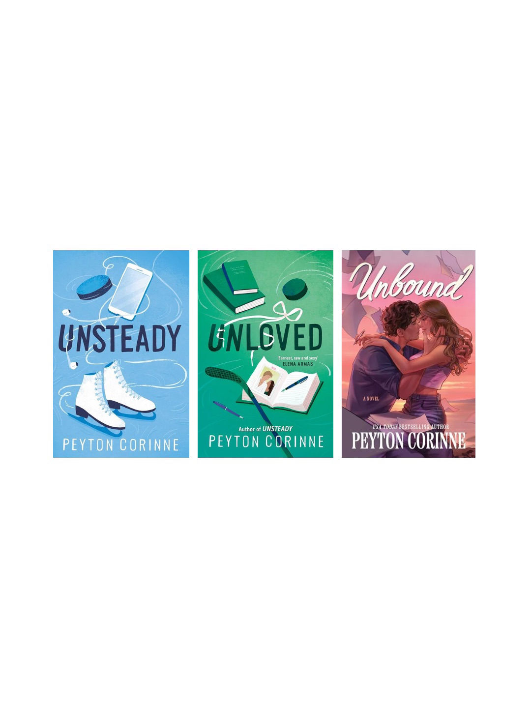 The Undone Series by Peyton Corinne | Paperback Set