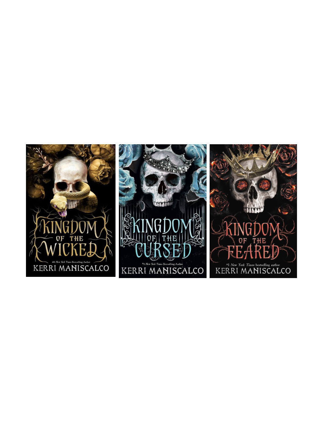 Kingdom of the Wicked Series by Kerri Maniscalco | Paperback Set