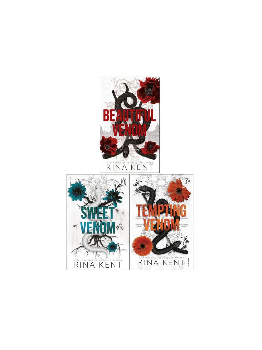 The Vipers Series by Rina Kent | Paperback Set