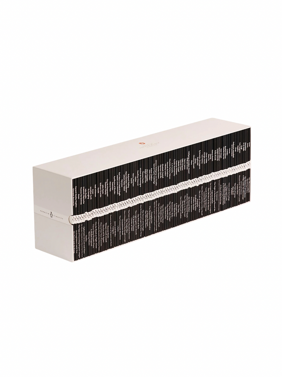 Romance book box set with dark spines
