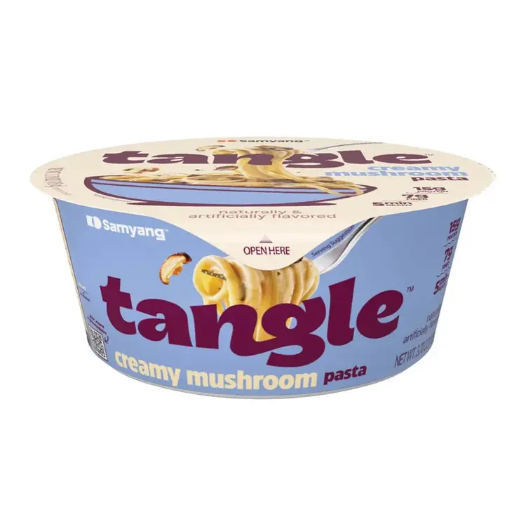 Pasta SAMYANG (TANGLE Creamy Mushroom) Bowl, 105g