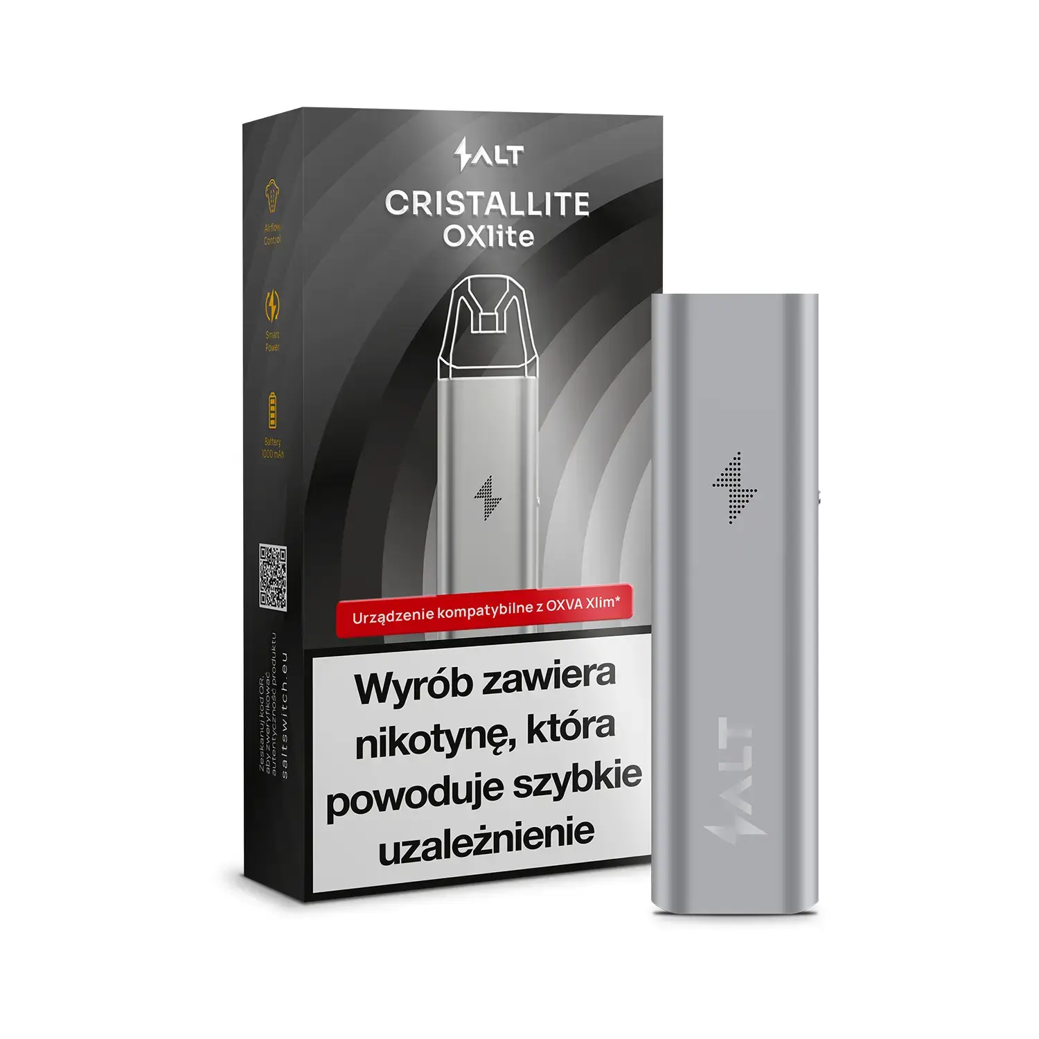 Urządzenie CRISTALLITE OXlite Silver