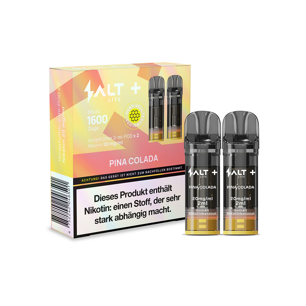 SALT PLUS LITE Pods - Pina Colada - 2er Pack 20mg/ml 2ml