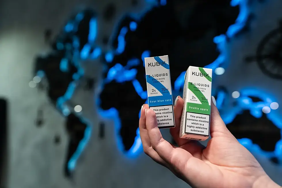 kubik e-liquids all flavours