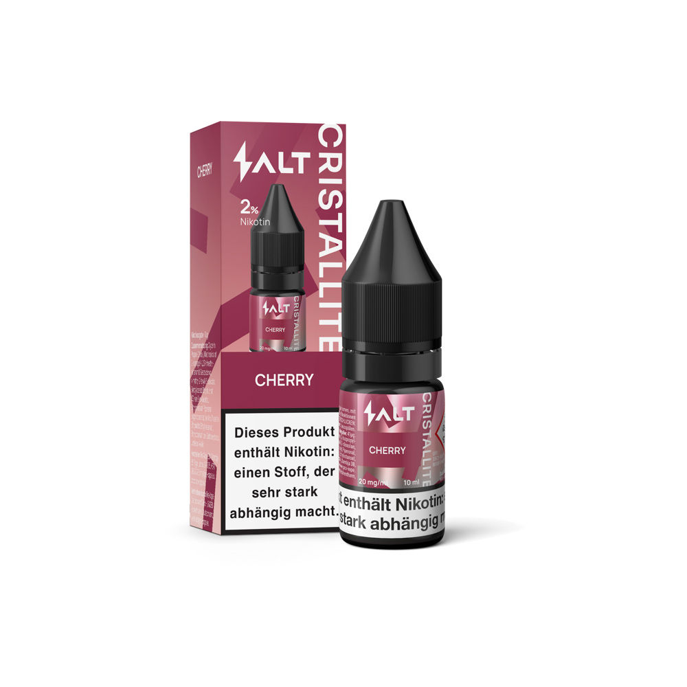 E-Liquid CRISTALLITE Cherry 10ml 20mg/ml 50PG/50VG