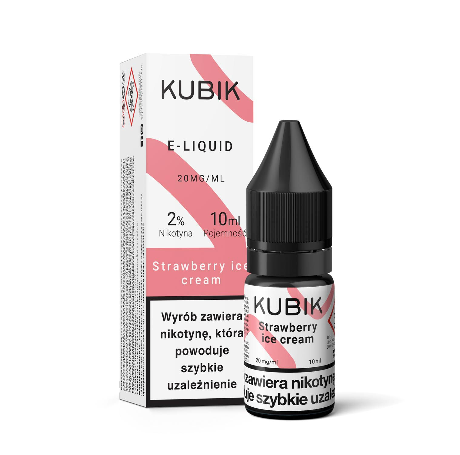 KUBIK Pojemność: 10 ml; Nikotyna: 20 mg/ml;