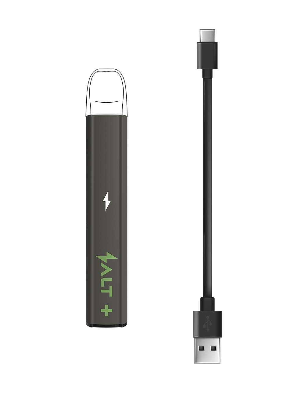 Sīktēls: Device SALT Plus Warm Gray Soft Touch Without Cartridge