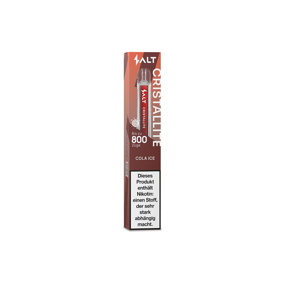 Miniaturbild: E-Zigarette SALT CRISTALLITE Cola Ice 20mg/ml 2ml