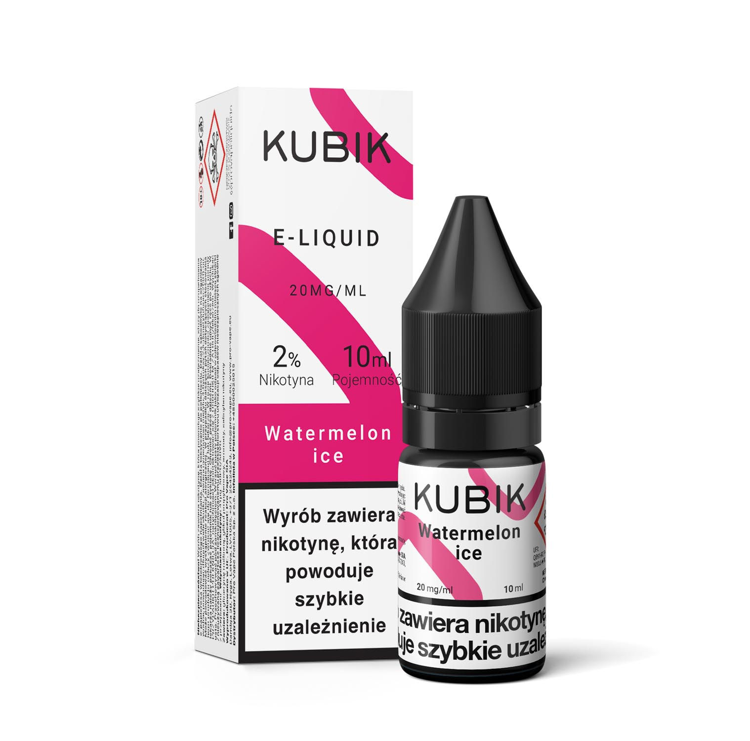 KUBIK Pojemność: 10 ml; Nikotyna: 20 mg/ml;