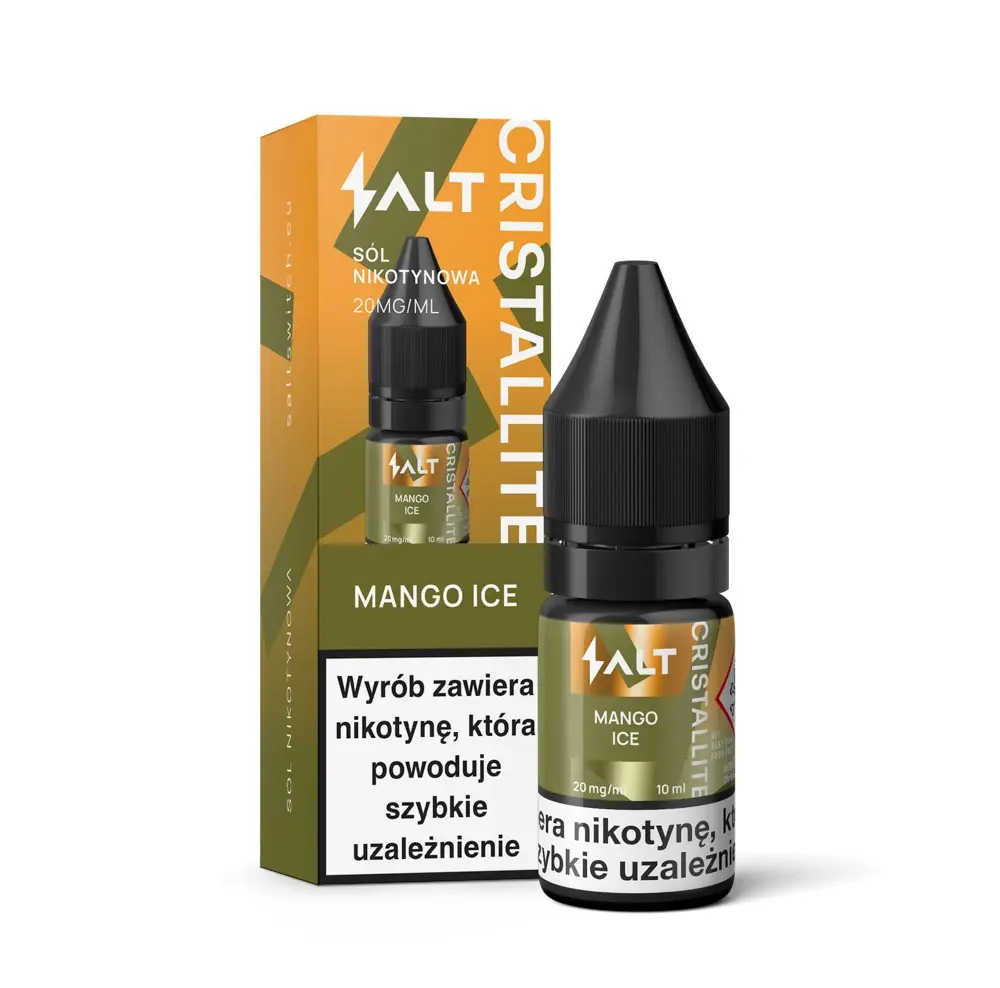 E-liquid CRISTALITE Mango Ice 10ml 20 mg