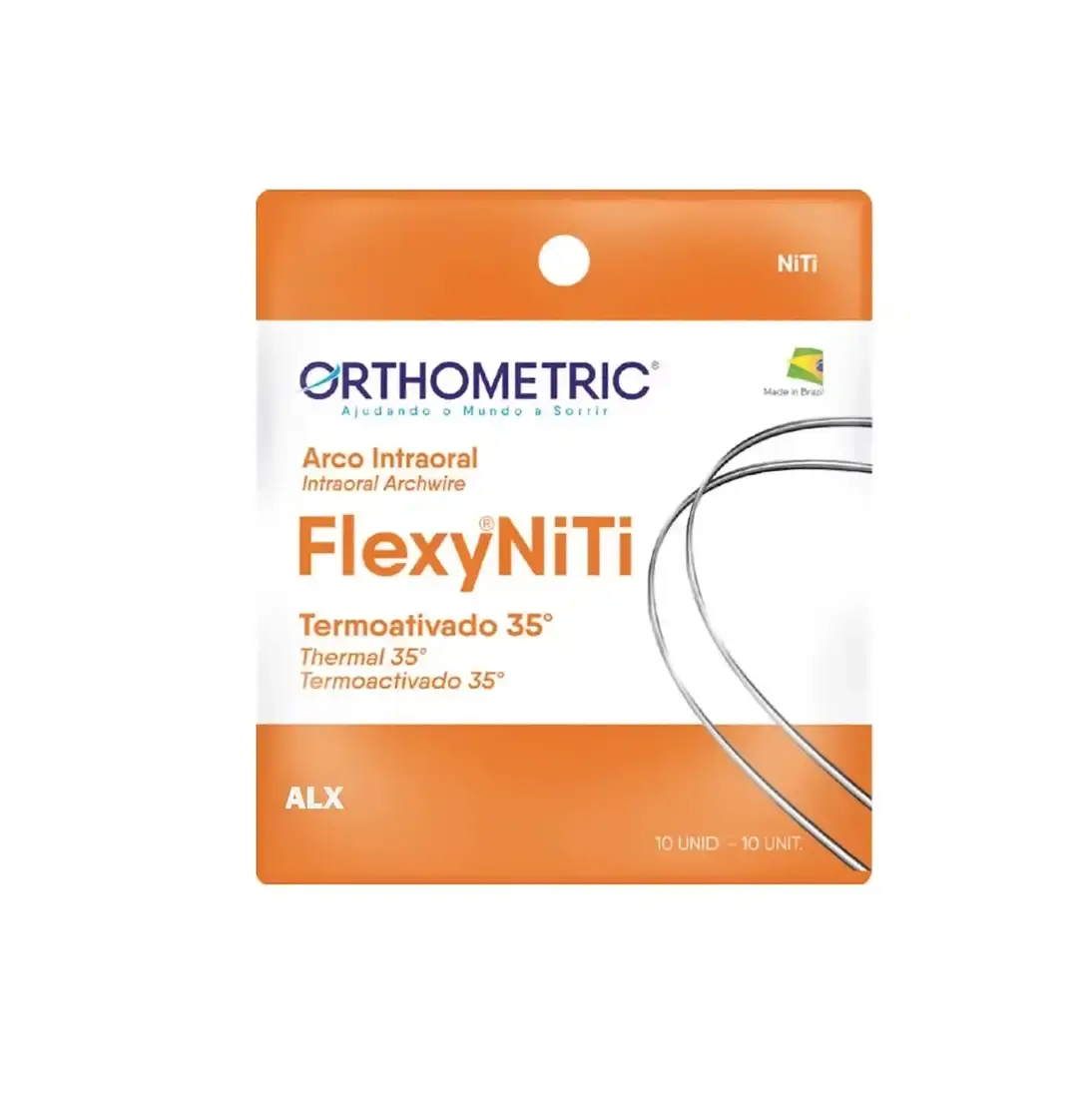 Flexy NiTi Thermal 35ºC ALX Archwires - Round (10/Pk) Orthometric