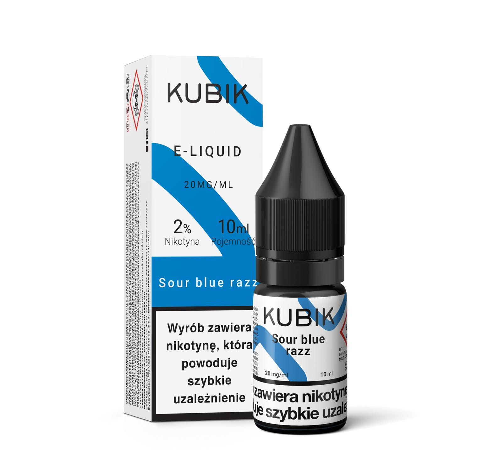 KUBIK Pojemność: 10 ml; Nikotyna: 20 mg/ml;