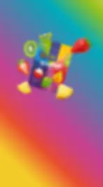 Minipixi Gummies Peelables Tropical, 80g