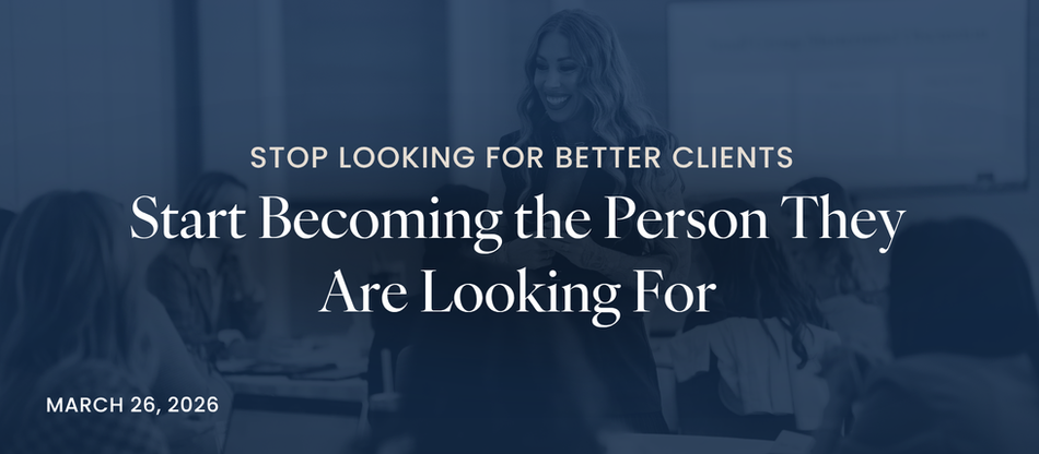 Woman speaking in front of group