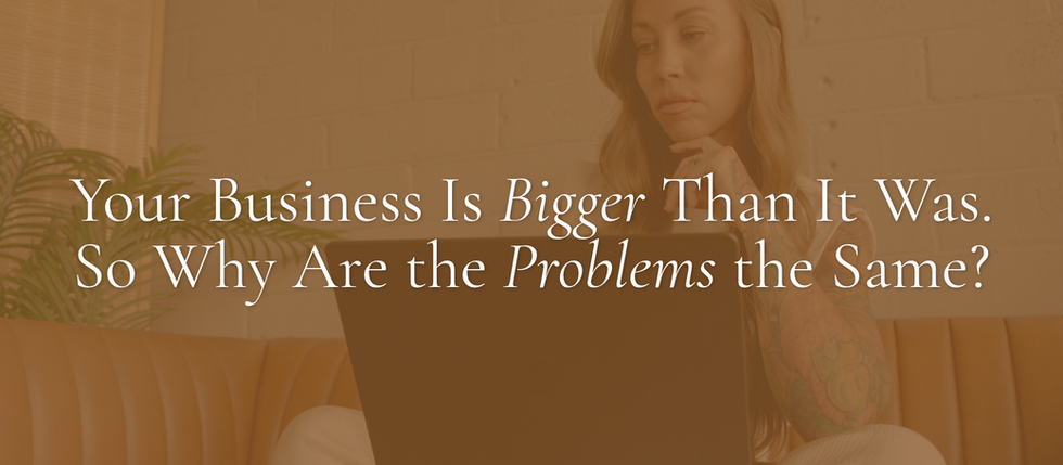 female founder using a decision filter to simplify her business strategy