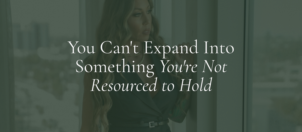 female founder settling into a new space and reflecting on a big season of change