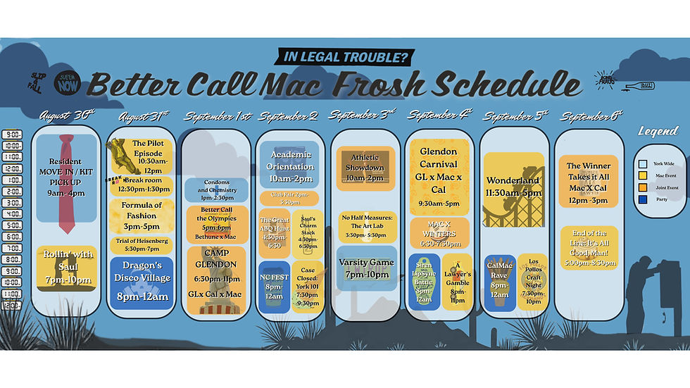 FROSH Week 2026